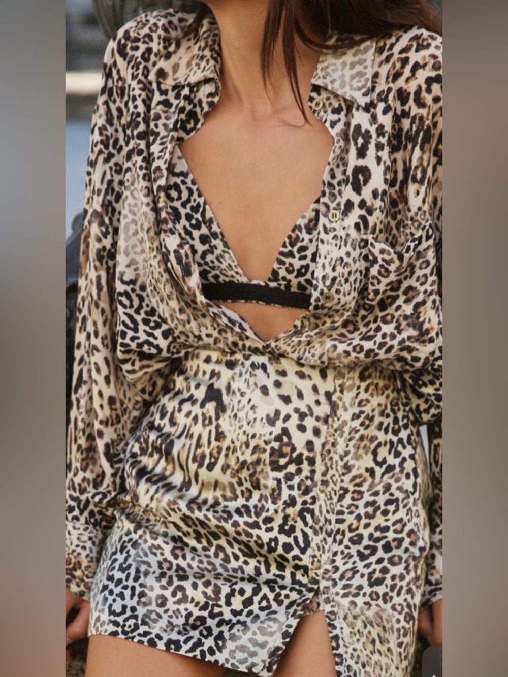 Leopard Print Shirt 🐆🐆